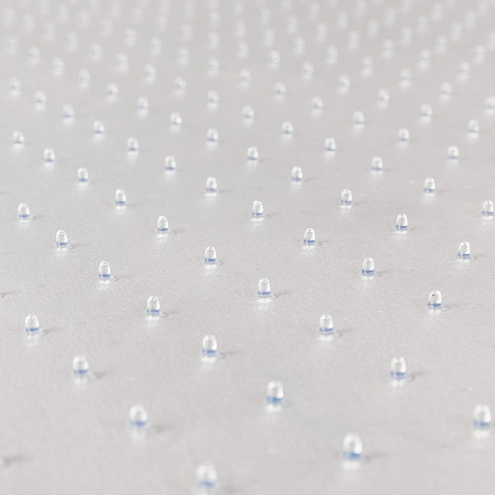 Clear Studded PVC Carpet Chair Mat M41095
