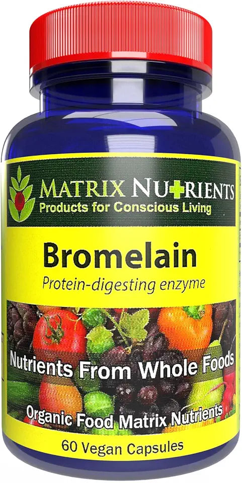 Organic Bromelain Vegan Capsules 60ct C7974