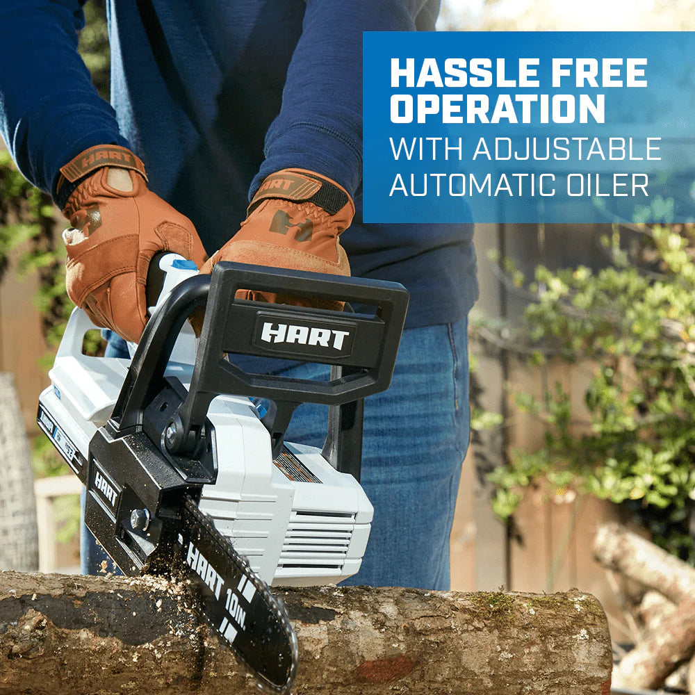 10-Inch Battery-Powered Chainsaw Kit X828
