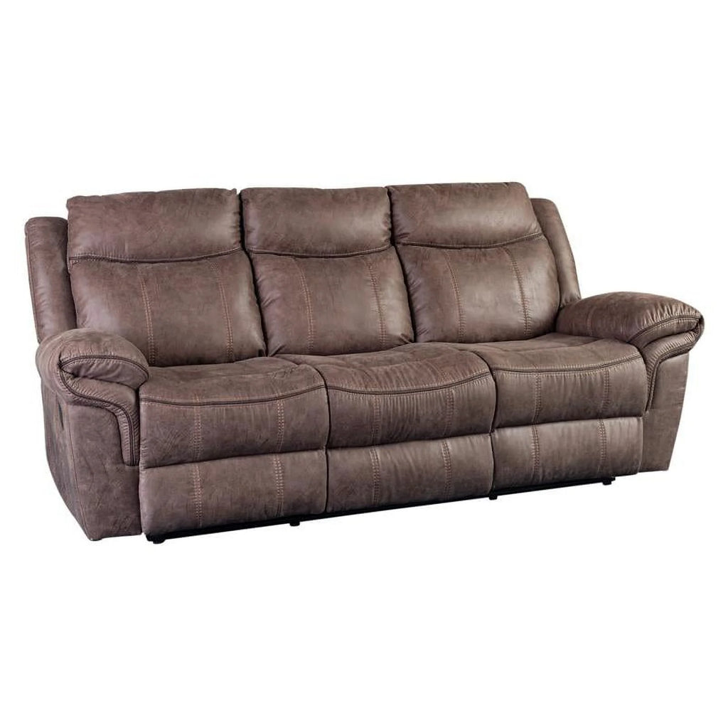 Brown Reclining Sofa E5920