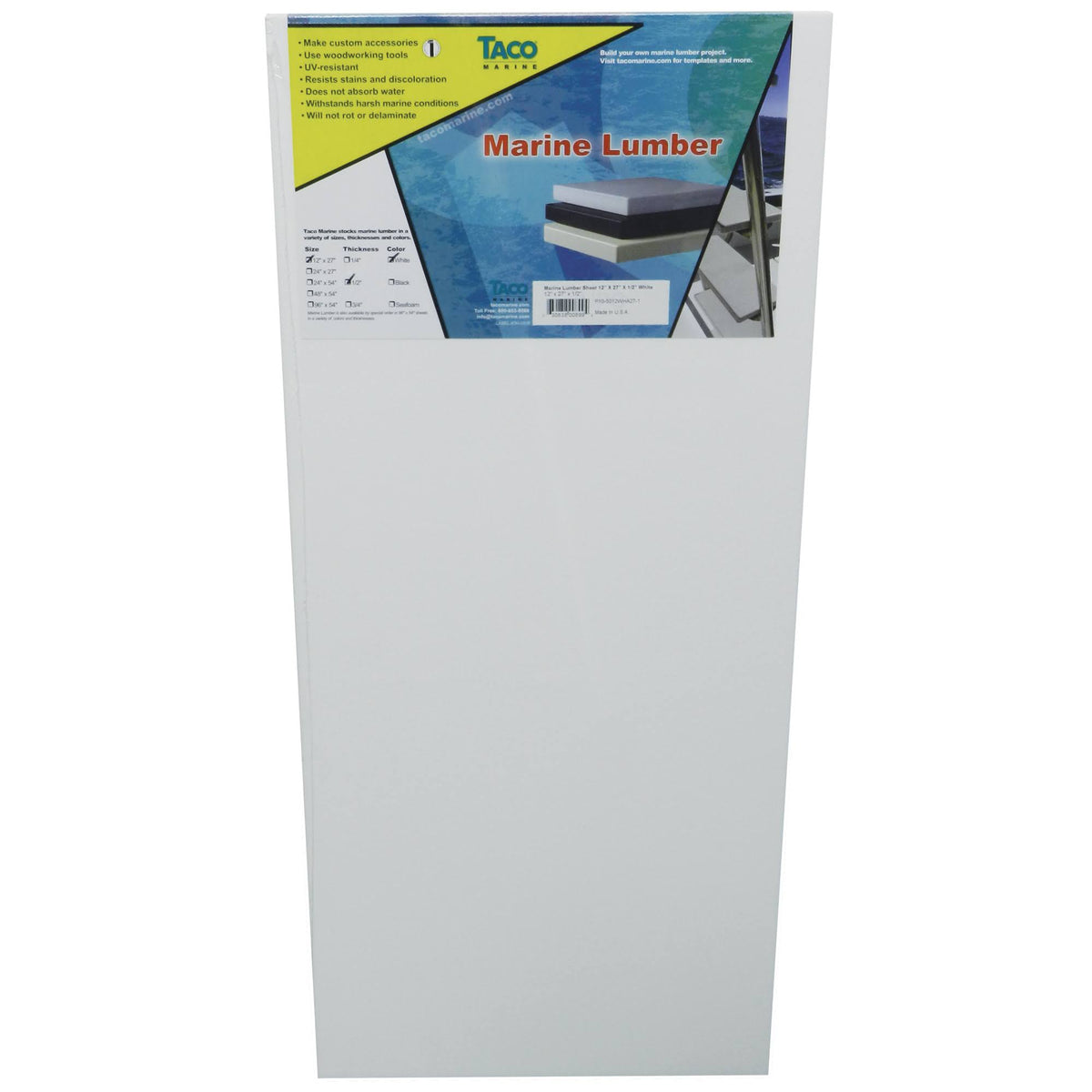 Black Marine Starboard Sheet G534