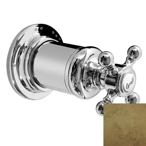 Valve Trim Plate and Handle in Olive Bronze Y5124