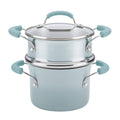Nonstick 3-Qt. Saucepot and Steamer Set S1301