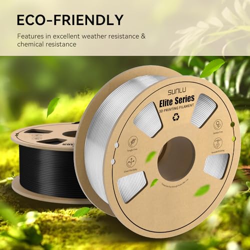 Black PLA+ 1.75mm 1KG 3D Printer Filament D12934