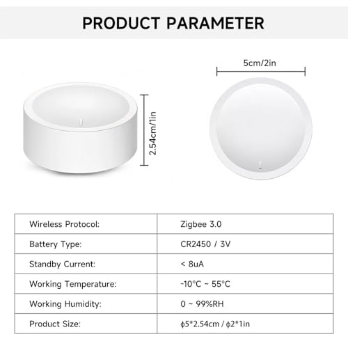 ZigBee Smart Knob Switch Wireless Rotatable Dimmer Switch J16881