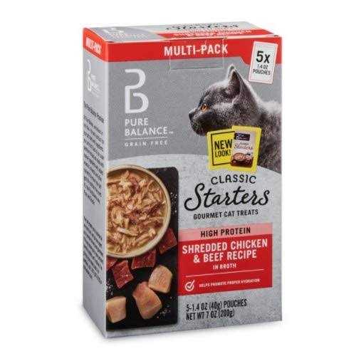 Shredded Chicken & Beef Broth Cat Treats N6220