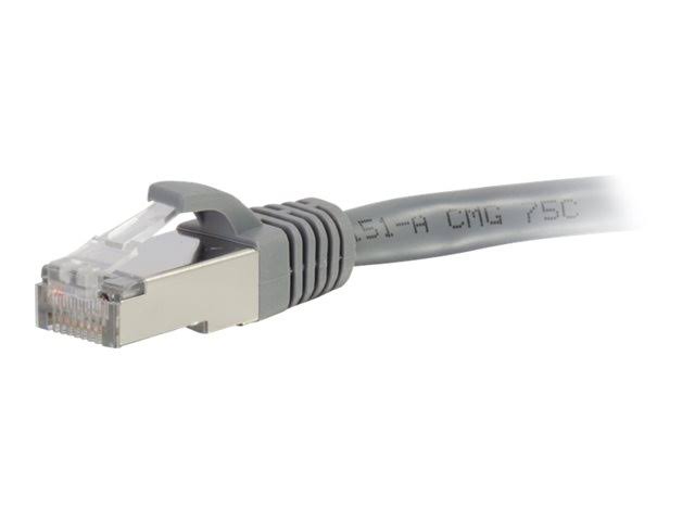 150ft Cat5e Molded Shielded (STP) Network Patch Cable Gray N69496