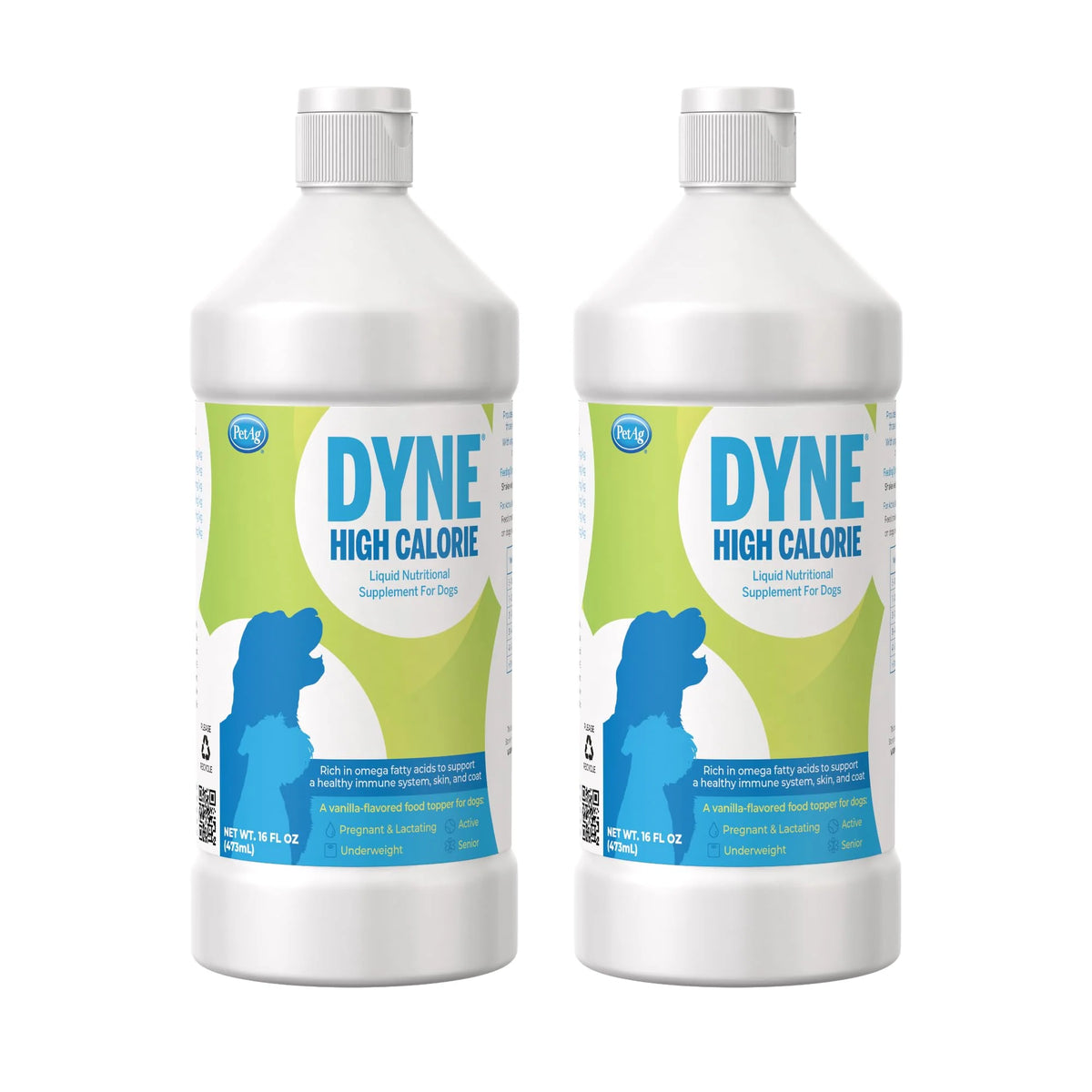 High Calorie Liquid Nutritional Supplement for Dogs & Puppies 16 oz Pack of 2 S3459