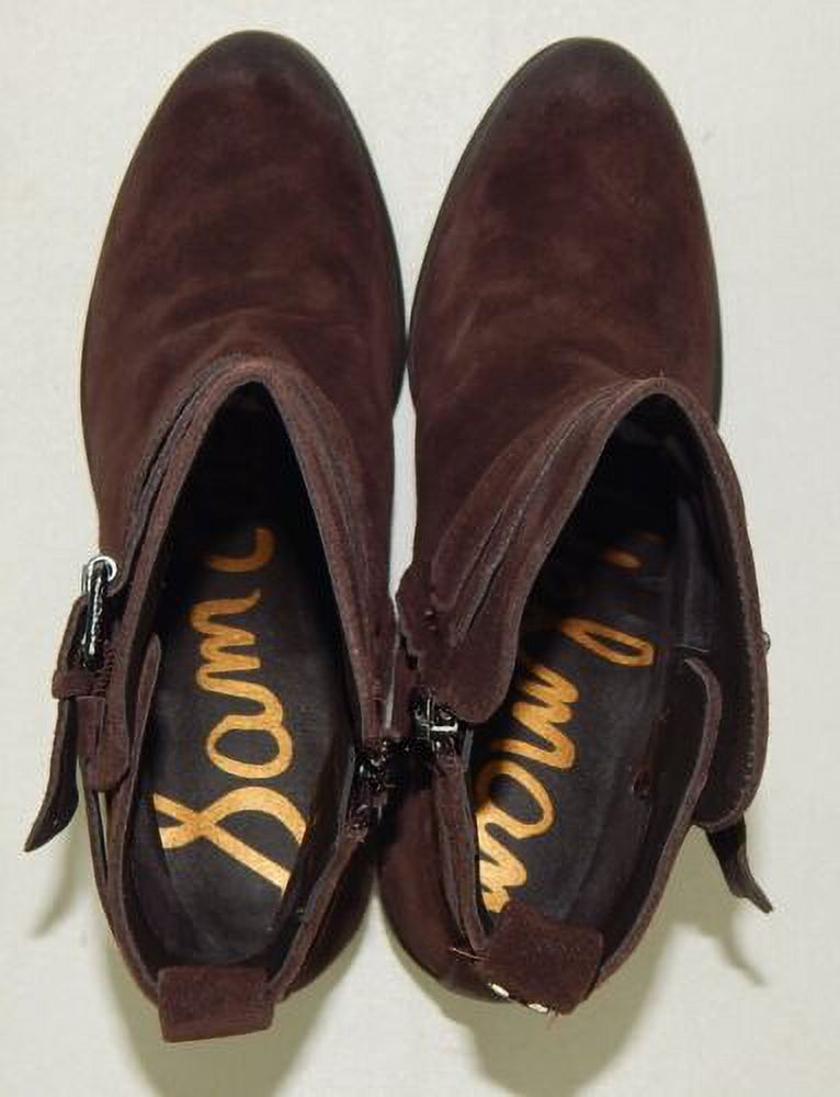 Cocoa Brown Suede Ankle Bootie S858654