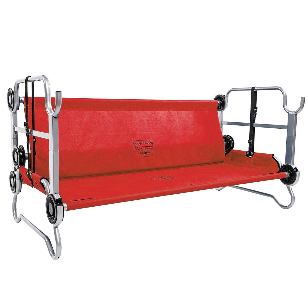 Red 2 Pack Camping Cot with Organizers K57927