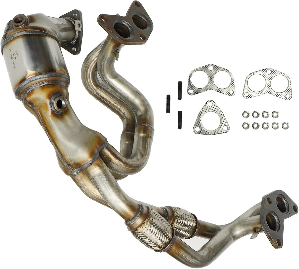 Catalytic Converter with Gasket Kit Exhaust Manifold V414