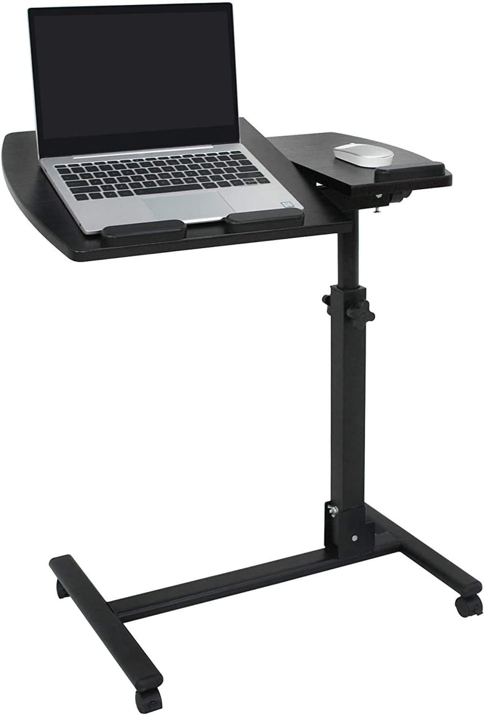 Adjustable Rolling Laptop Stand Desk Cart Z315883