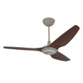 60 Ceiling Fan with Cocoa Aluminum Blades and Satin Nickel Finish E528319