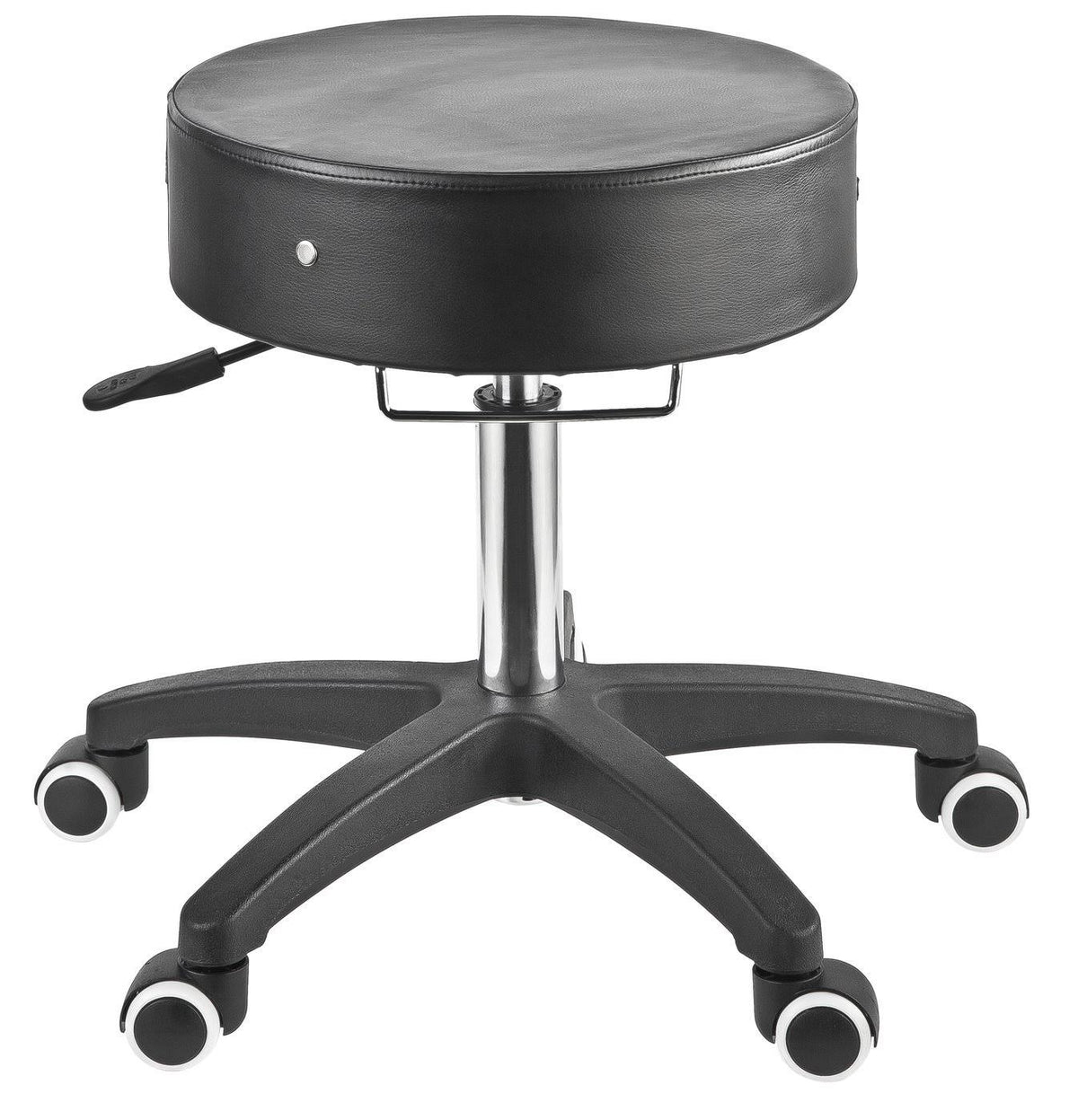 Adjustable Rolling Stool Black I1045