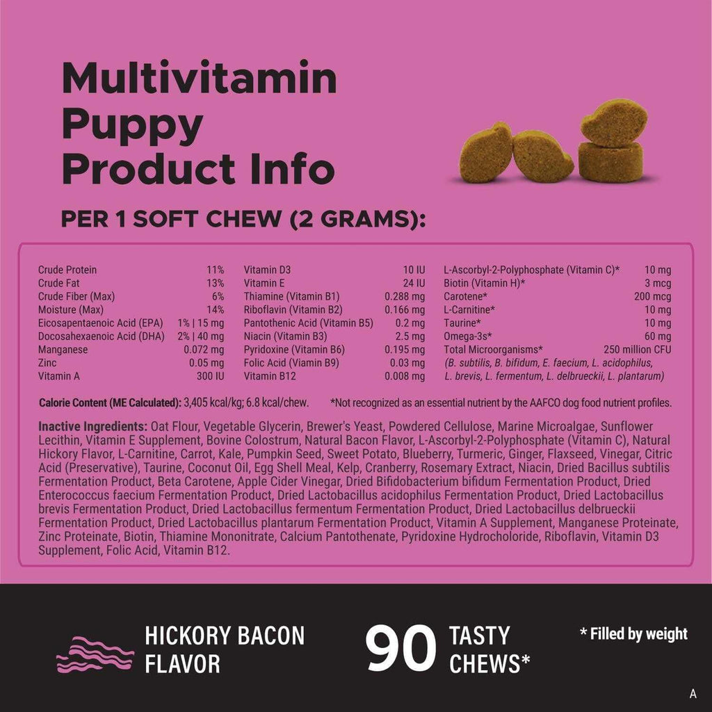 Puppy Multivitamin Glucosamine Soft Chews X436