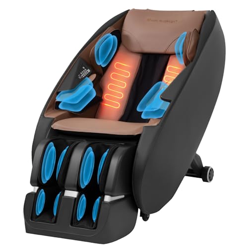 Black Shiatsu Massage Chair with Zero Gravity H75317