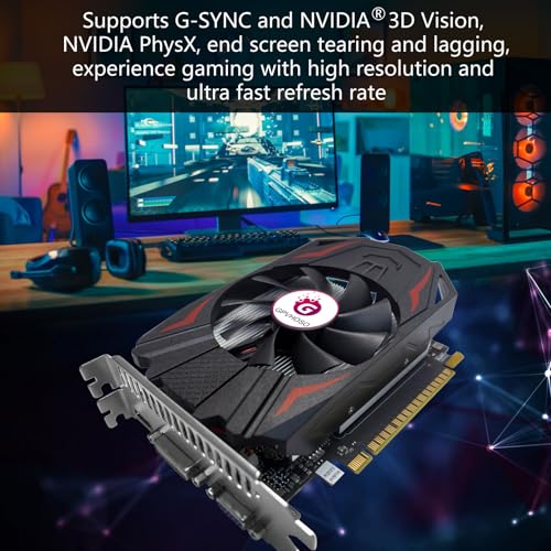 4GB GDDR5 Graphics Card, PCI Express 3.0x16, VGA, HDMI, DVI-D T3484