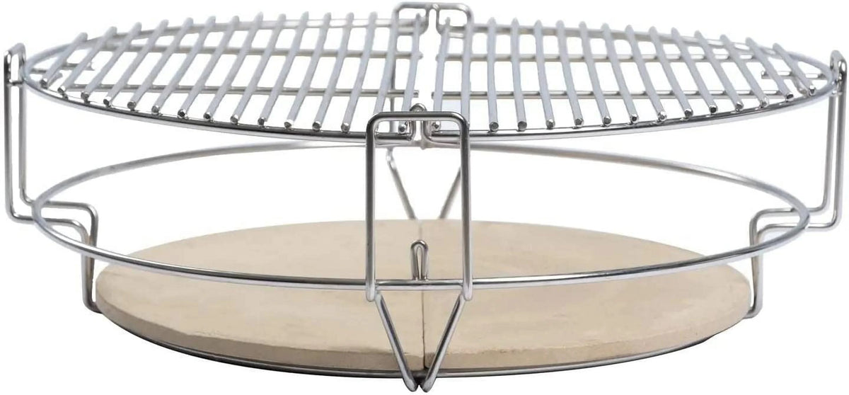 Flexible Cooking System for 21-Inch Kamado Grill & Smoker O757385