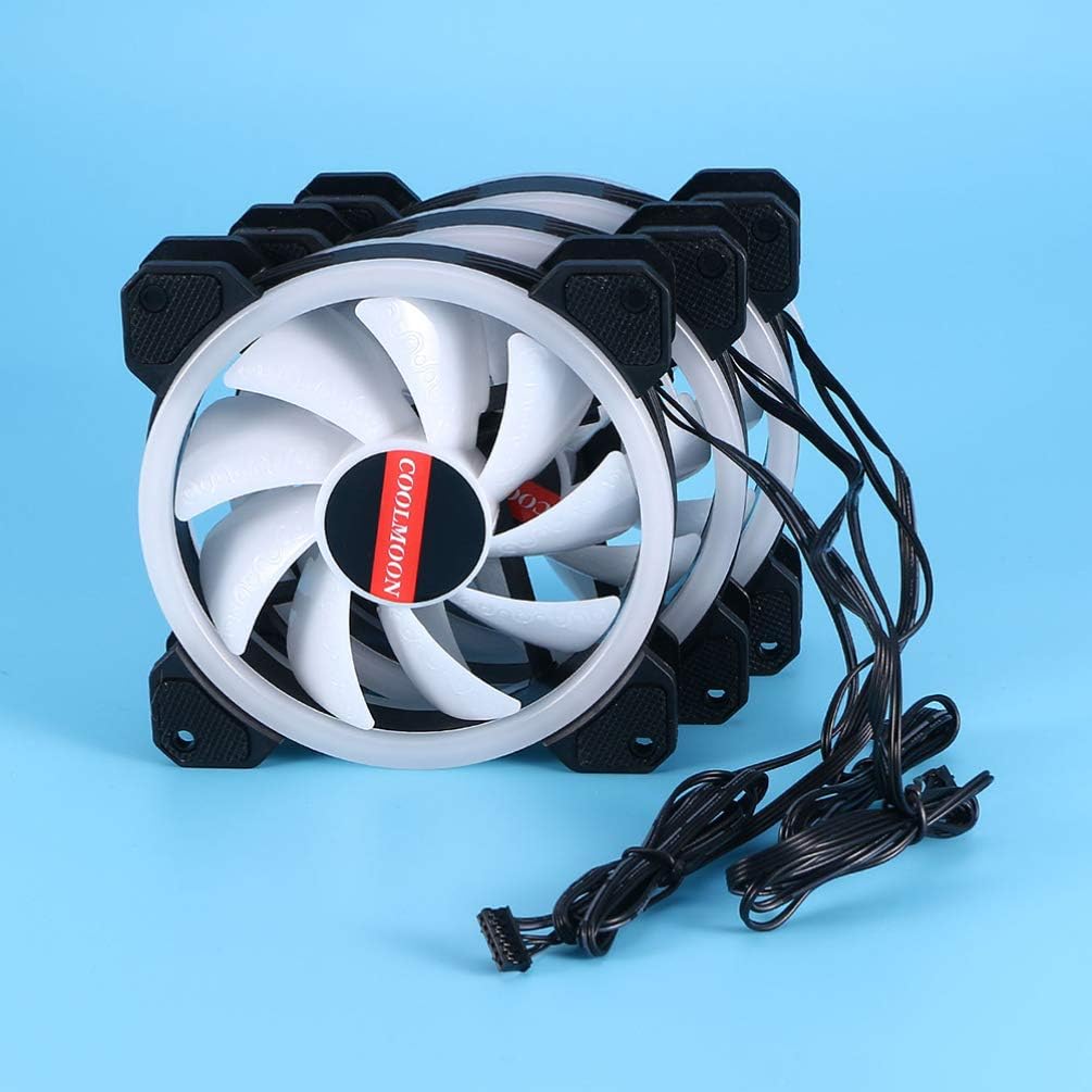 5 Fans 120mm RGB PC Cooling Fan with RGB Controller H872