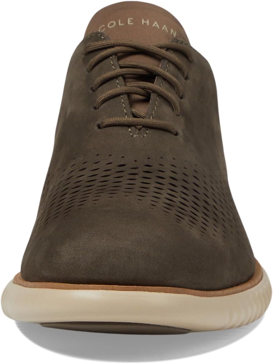 Deep Olive Nubuck Oxford Lined F73110