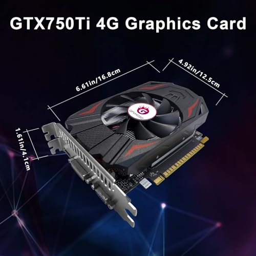 4GB GDDR5 Graphics Card, PCI Express 3.0x16, VGA, HDMI, DVI-D T3484