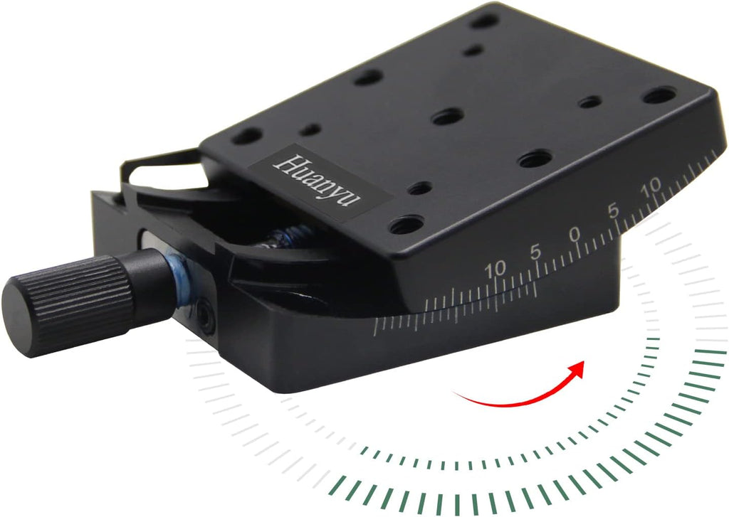 Manual Goniometer Stage 65x65mm Tilt Platform E7762