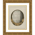 15x18 Gold Ornate Wood Frame Double Matted Art Print I7561