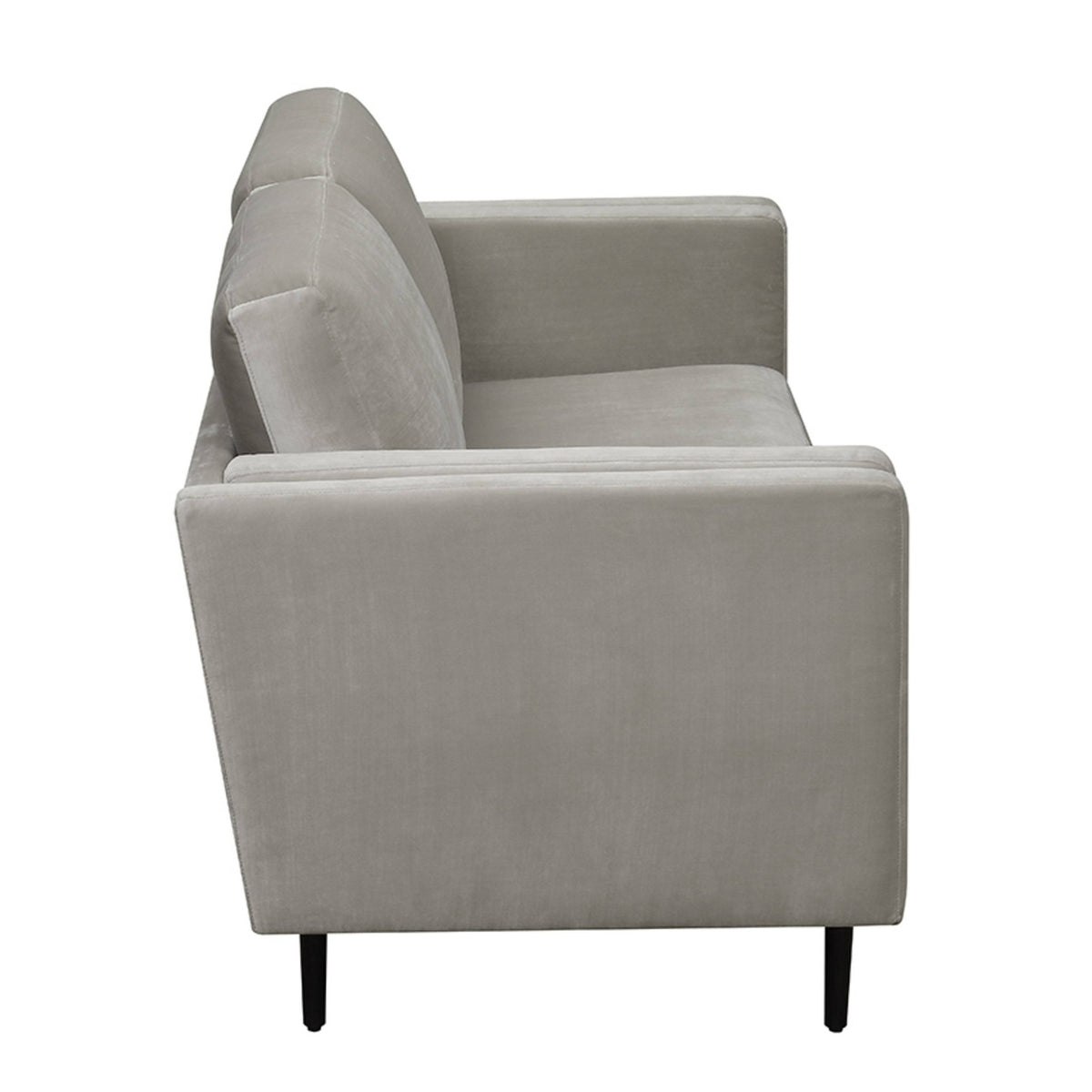 French Cobalt Velvet Sofa M7053