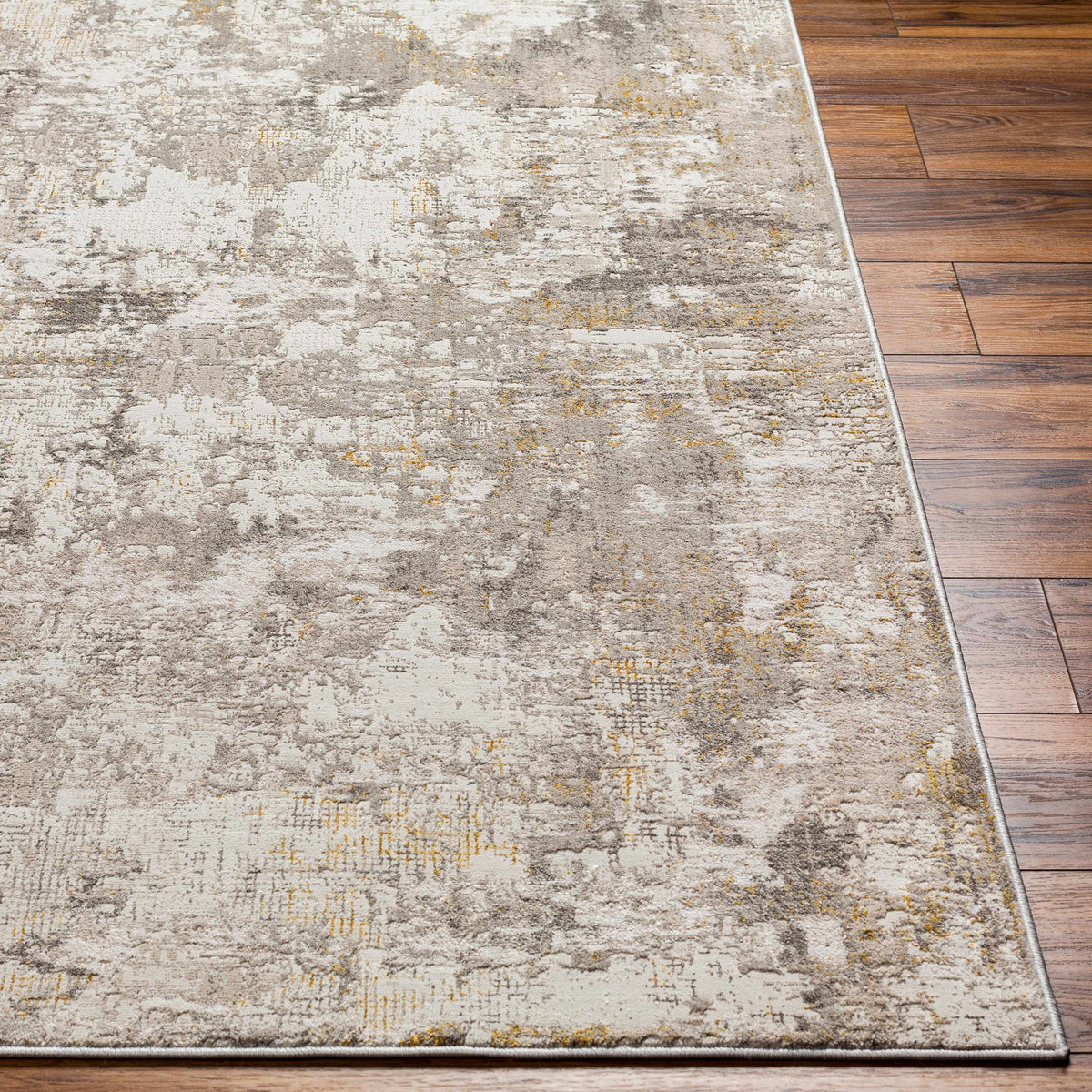 Multi Gray Brown 9'2" x 12' Area Rug M3125