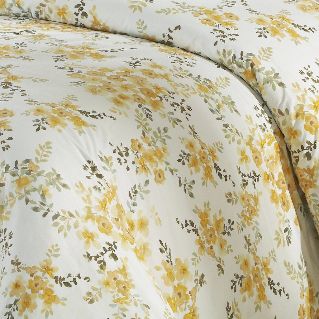 King 3 Piece Cotton Duvet Cover Set I1969