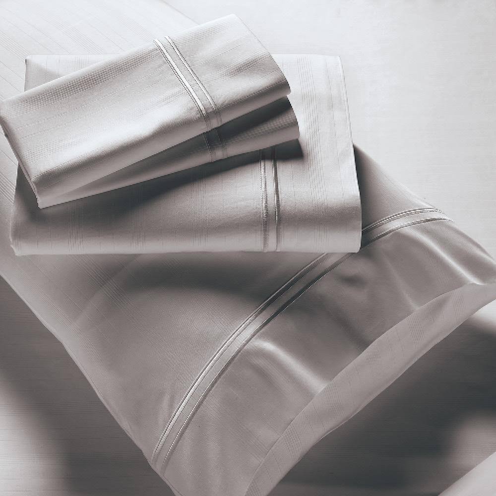 Grey Twin Rayon from Bamboo Sheet Set L27039