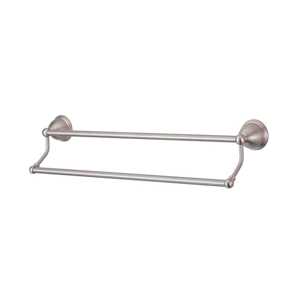 Satin Nickel Dual Towel Bar P357445