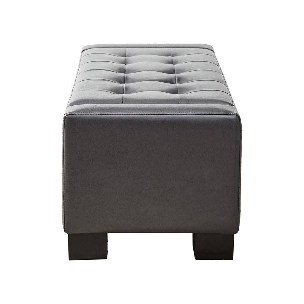 Brown Tufted Top Storage Bench G838035