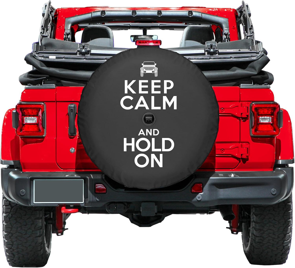 Soft JL Tire Cover with Back-up Camera F3682