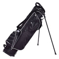 Black Golf Stand Cart Bag with 4 Way Divider B456