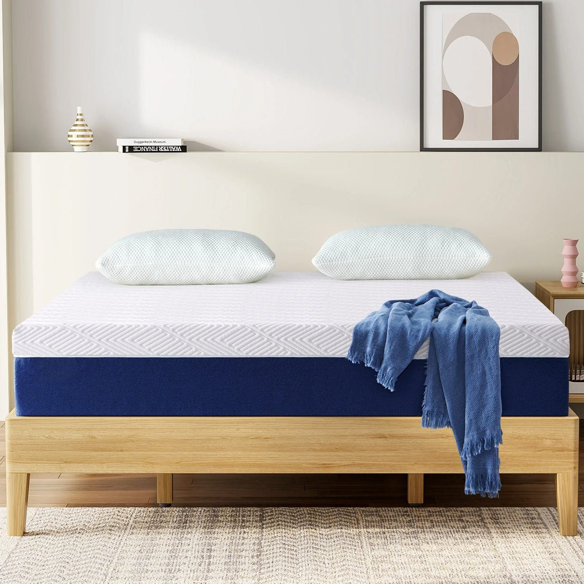 Full Size 12 Gel Memory Foam Mattress Q826