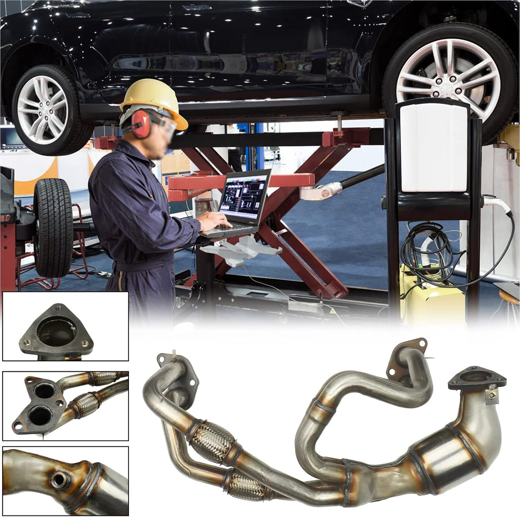 Catalytic Converter with Gasket Kit Exhaust Manifold V414