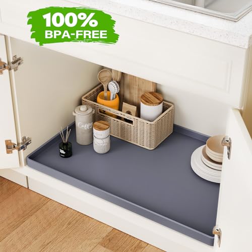 Waterproof Silicone Under Sink Mat 34" x 22" T8224