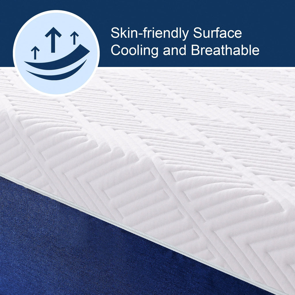 Full Size 12 Gel Memory Foam Mattress Q826