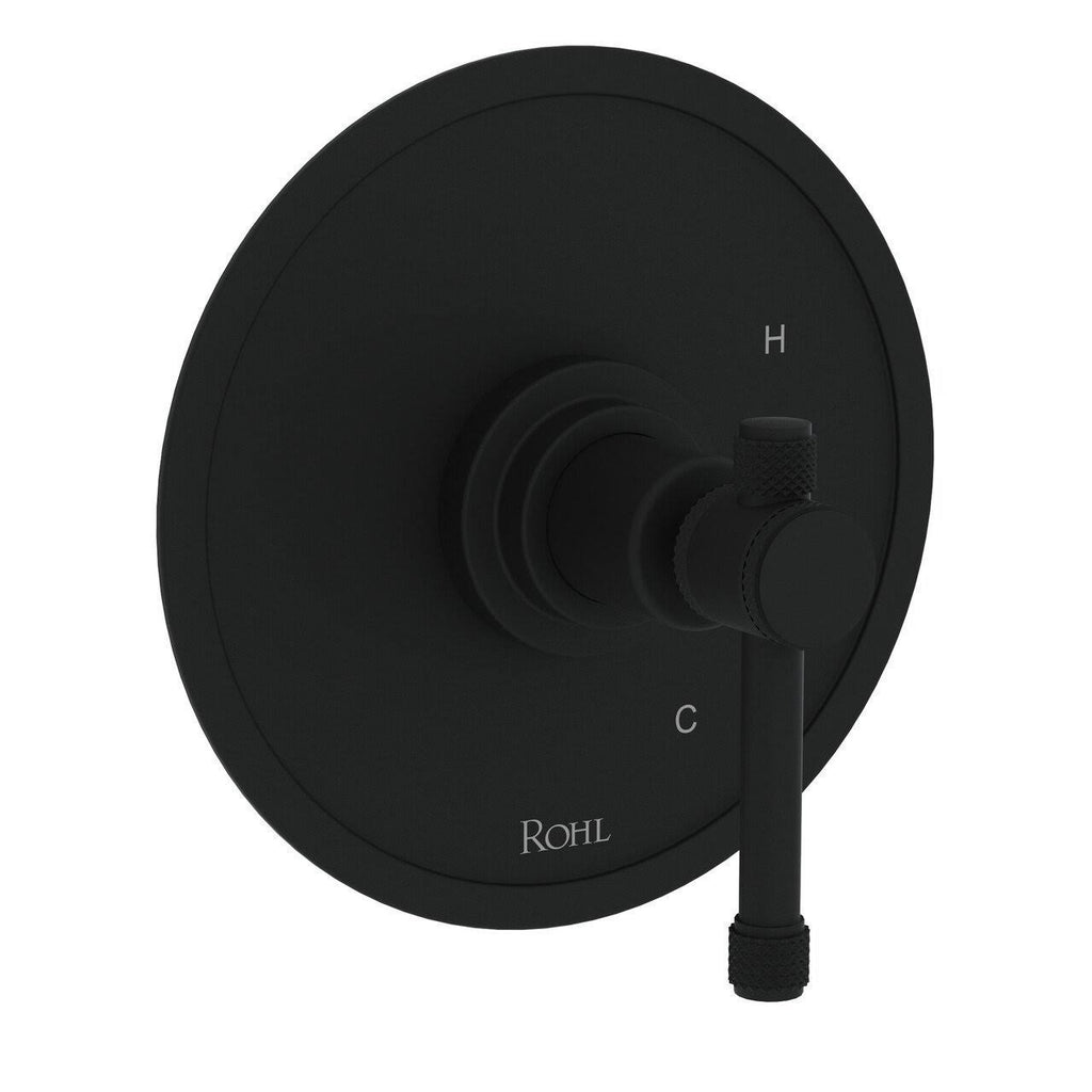 Matte Black Pressure Balance Trim Q841072