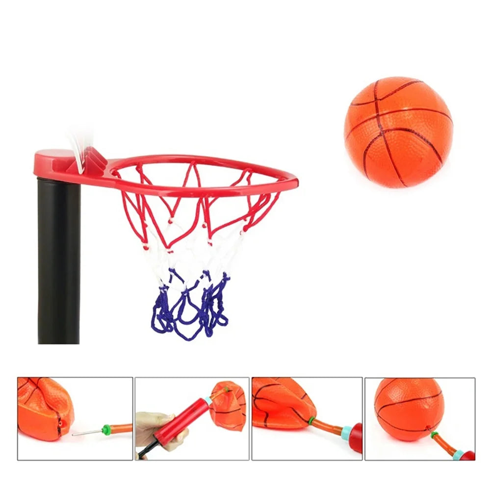 Adjustable Kids Mini Basketball Hoop Stand Toys K8708