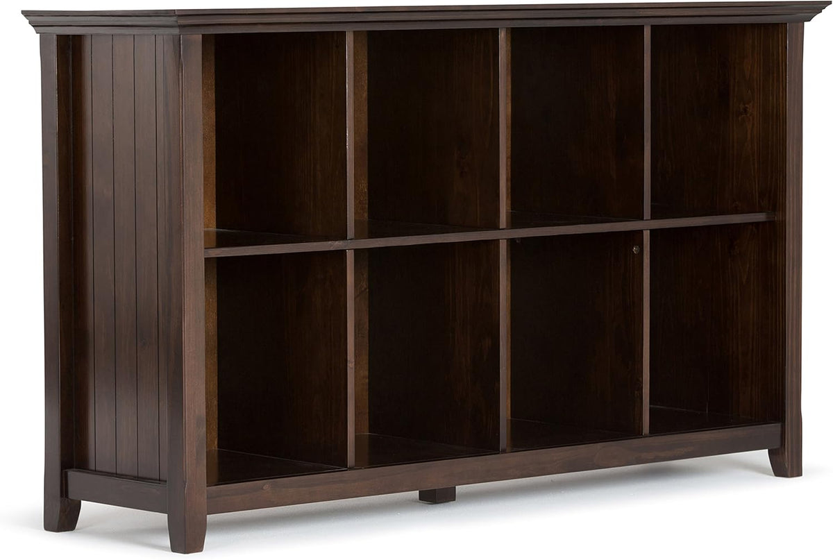 Solid Wood 8 Cube Storage Sofa Table D869541