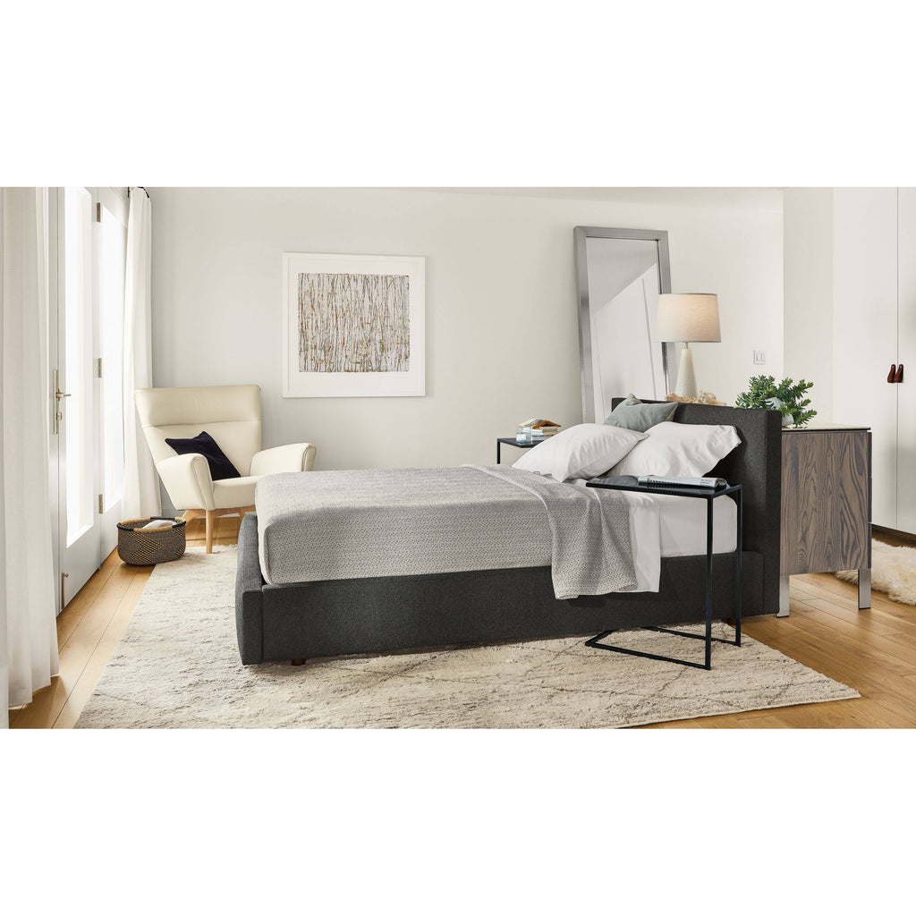 Modern Slim C-Shaped Table L40540