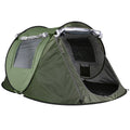 Green Pop Up Dome Tent with Carry Bag X2524
