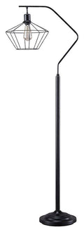 Black Metal Floor Lamp Q6717
