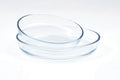 Oven Safe Round Glass Baking Dish Set of 2 N717367
