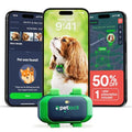 GPS Tracker Collar with App, Waterproof, 4-Month Subscription Included R826