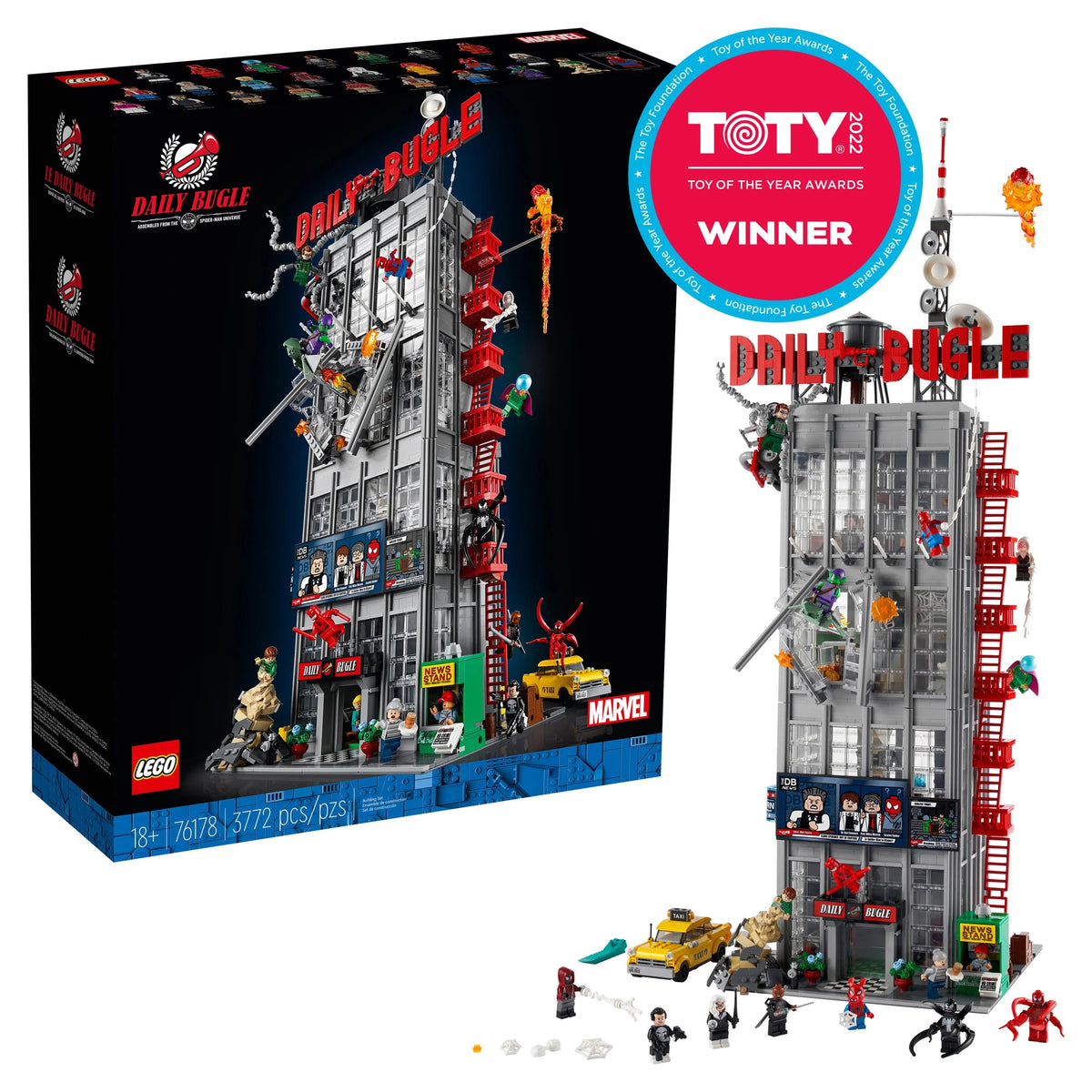 LEGO Marvel Spider-Man Daily Bugle Building Set with 25 Minifigures P526