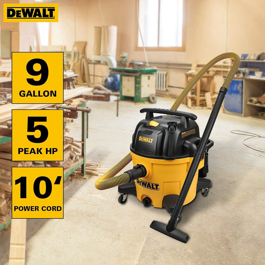 4 in 1 Poly Wet/Dry Vacuum 9 Gallon Shop Vacuum Y65940