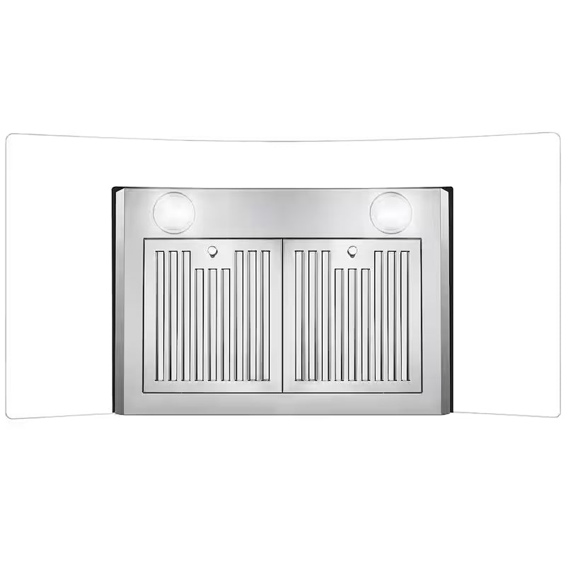 36 in. Stainless Steel Ductless Wall Mount Range Hood with Carbon Filter F838